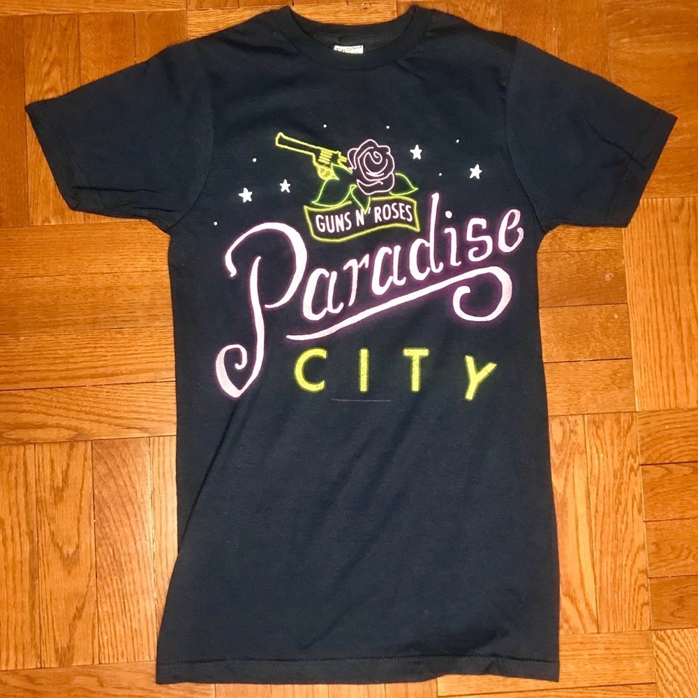 Guns N Roses Women’s Paradise City T Shirt - Picture 3 of 3